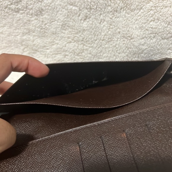 Louis Vuitton Damier Checkbook wallet with card slots Made in France - Picture 7 of 12